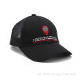 Klassiker Custom Black Mesh Sticked Trucker Hat Cap